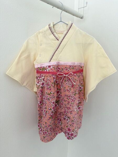 袴ロンパース ベビー着物 スウィートマミー SWEET MOMMY 80