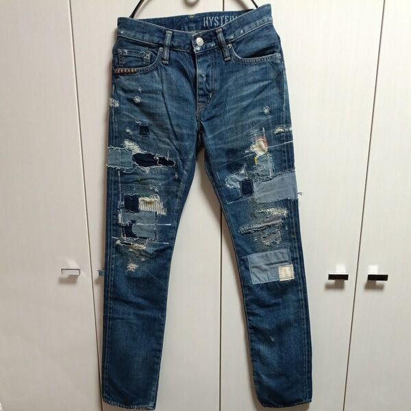HYSTERIC GLAMOUR ダメージ加工デニム