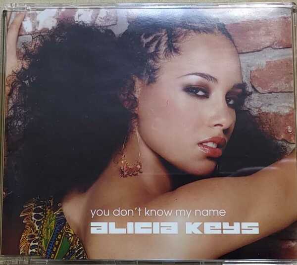 Alicia Keys「You Don't Know My Name」　アリシア・キーズ「ユー・ドント・ノウ・マイ・ネーム」　輸入盤マキシシングルCD