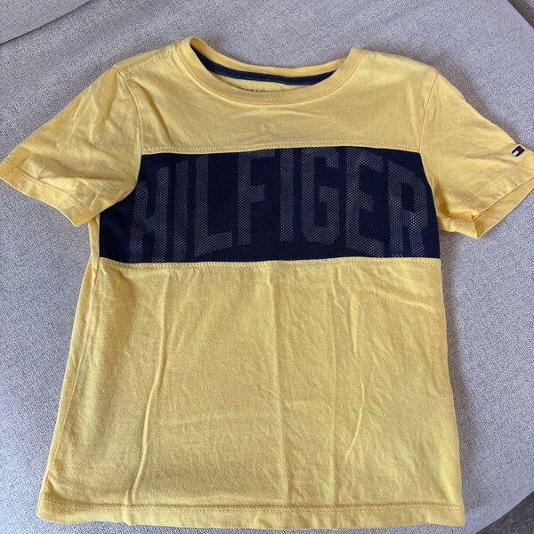 トミーヒルフィガー 半袖Tシャツ イエロー 男の子