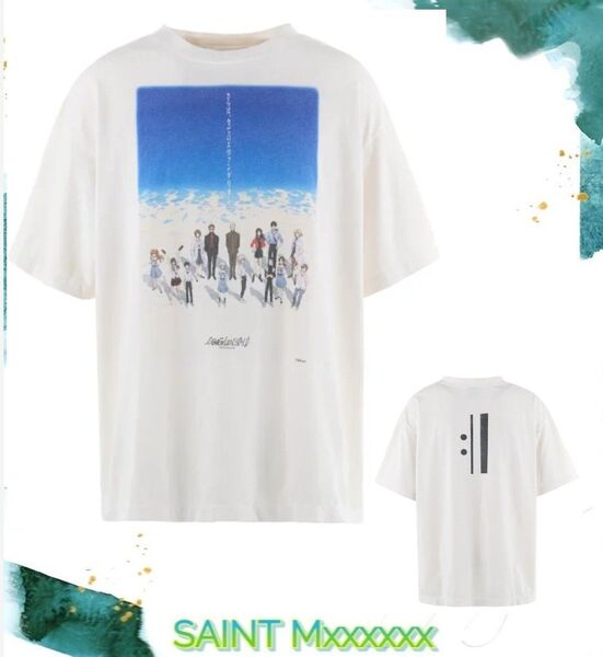 正規品 SAINT Mxxxxxx セントマイケル トップス カットソー Tシャツ コラボシャツ