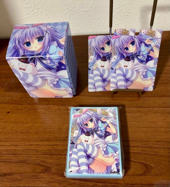 ご注文はうさぎですか? ごちうさ チノ キャラクタースリーブ デッキホルダー セパレート イラスト:はすね