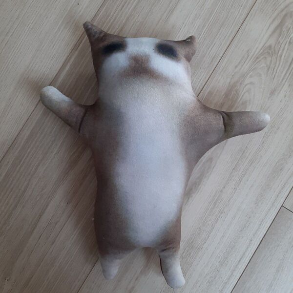 猫ミーム ハッピー猫 ぬいぐるみ