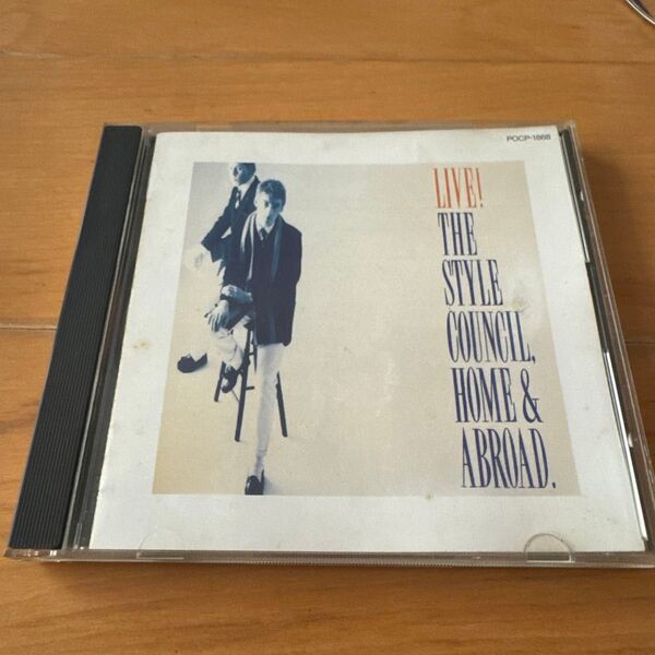 THE STYLE COUNCIL CD LIVE! HOME & ABROAD