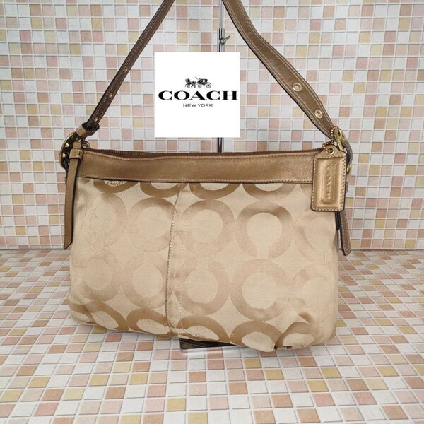 COACH コーチ シグネチャー ショルダーバッグ