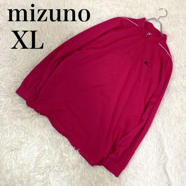 美品 mizuno ミズノ トレーニングウェア 長袖カットソー ロンT XL