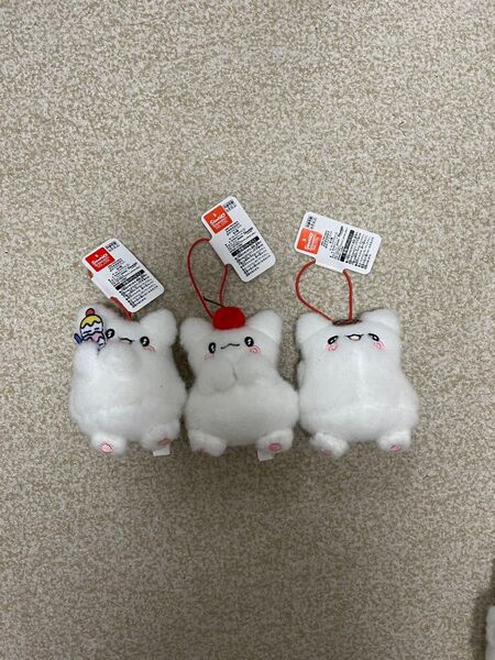 はなまるおばけ おやつマスコット 全3種類 ぬいぐるみ