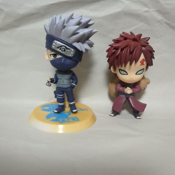 NARUTO ちびきゅんキャラ NARUTO フィギュア はたけカカシ フィギュア 我愛羅 フィギュア