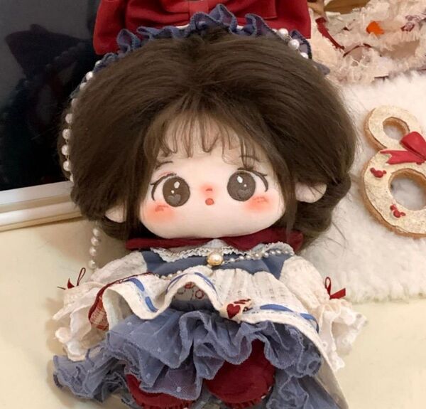 着せ替えぬいぐるみ服 20cm 白雪お姫様風 無属性 ぬい服