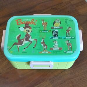 ディズニー Bambi★大きい弁当箱 ランチボックス★パステルカラー