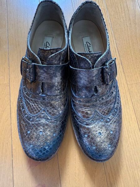 Clarks Narrative クラークス ナタリー シューズ ブラウン 23㎝