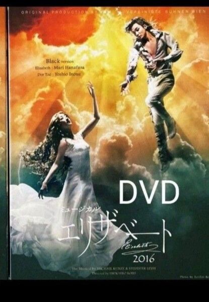 ミュージカル エリザベート 新品未開封 DVD BLACKver. 花總まり 井上芳雄