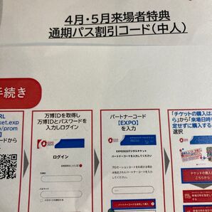 中人 (12歳から17歳)万博 チケット 割引