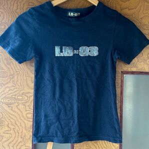 LB-03 Tシャツ ブラック ラインストーン付き