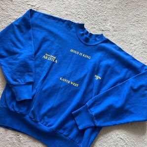 yeezy Kanye West Jesus Is King Vinyl I Crewneck トレーナー