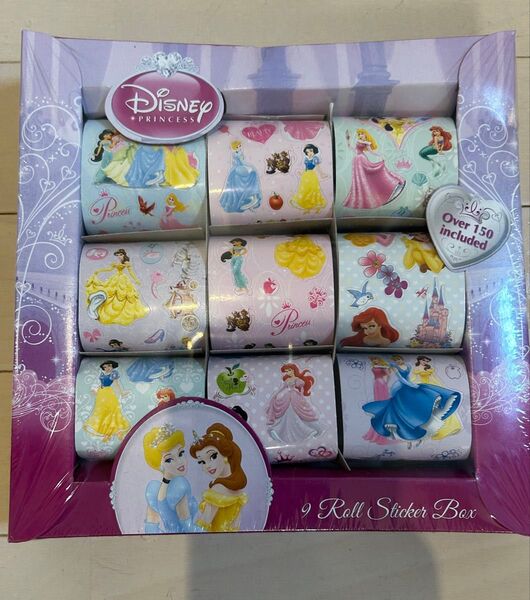 Disneyプリンセスステッカーロール