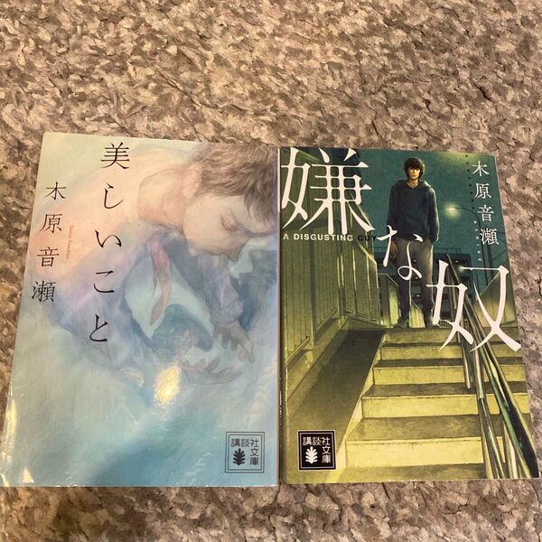 木原音瀬 美しいこと 嫌な奴 2冊セット