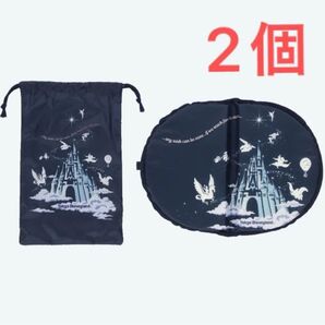 Reach for the stars クッション ディズニー ポータブル 巾着 折り畳み ディズニーランド リーチ ファンダフル