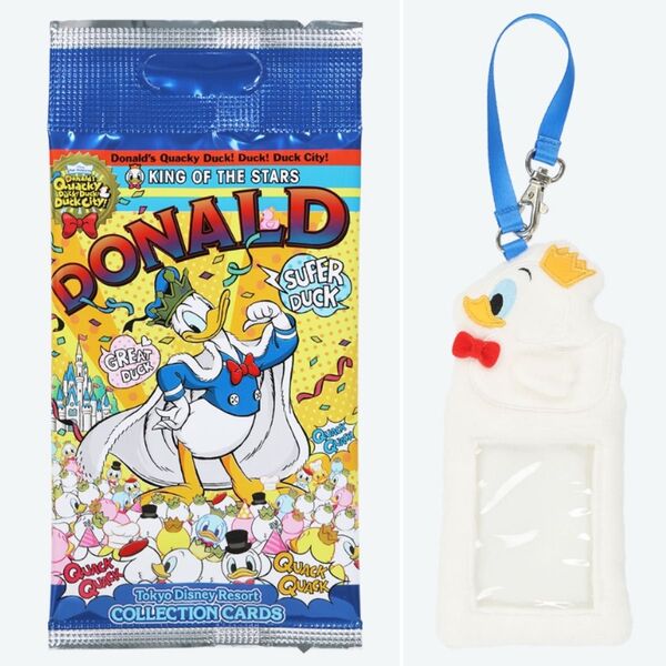 カード ドナルド ディズニー パルパルーザ ドナパル カードホルダー ディズニーランド トレカ チェキ ケース ホルダー カバー