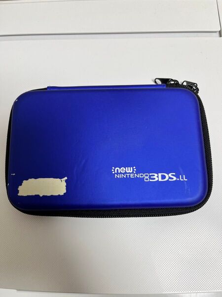 Newニンテンドー3DSLL 収納ケース ブルー