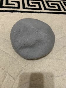  beret gray cotton 54cm beautiful goods 