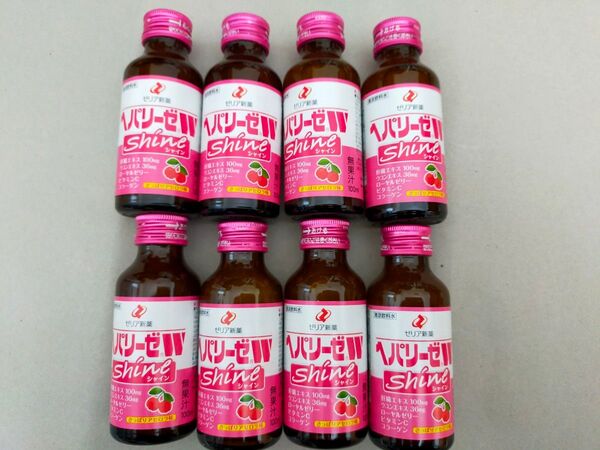 ゼリア新薬 ヘパリーゼW シャイン 100ml 8本