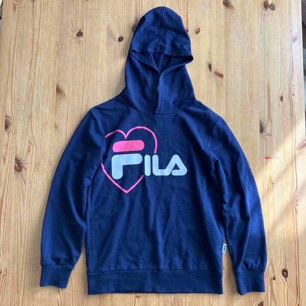 FILA キッズ パーカー 150cm 中古