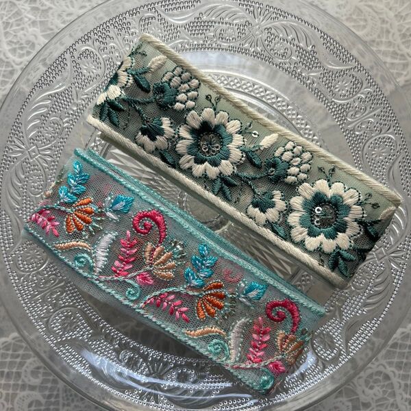 ★インド刺繍リボン セール中 259 ※