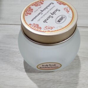SABONヘッドスクラブ リプレニッシングゼラニムウ 300gSABONJapan 空き瓶