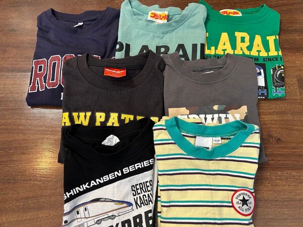 Tシャツ 110サイズ まとめ売り 保育園 プラレール バースデイ