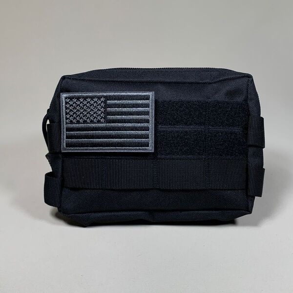 【ブラック】 タクティカルポーチ ミリタリーポーチ モールシステム molle