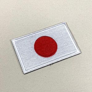 【日本】国旗 ベルクロ ワッペン サバゲー マジックテープ アウトドア MA-1