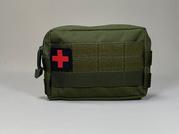 【グリーン】メディカルポーチ ミリタリーポーチ モールシステム molle