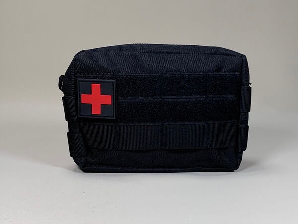 【ブラック】 メディカルポーチ ミリタリーポーチ モールシステム molle
