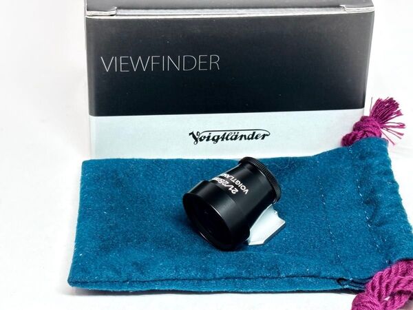 新品級 Voigtlander 21/25mm M ビューファインダー ブラック