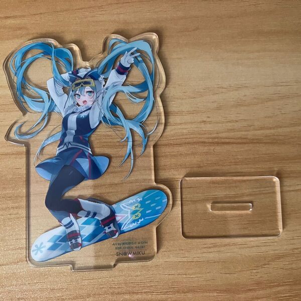 初音ミク 雪ミク 一番くじ アクリルスタンド アクスタ スキー snowmiku