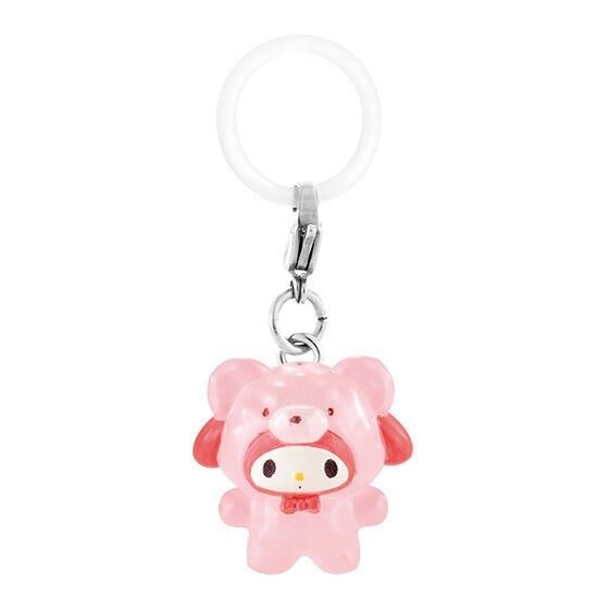 サンリオ マイメロ マイメロディ めじるし ラテくま ラテクマ めじるしアクセサリー ガチャ ガチャガチャ カプセルトイ