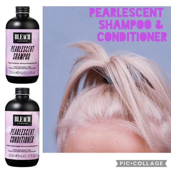 ■Pearlescent シャンプー&コンディショナー500ml■BLEACH LONDON ブリーチロンドン 海外コスメ