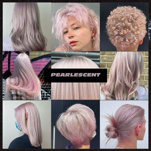 【Pearlescent】スーパークールカラーズ★bleach london★パールピンク ヘアカラー カラーバター