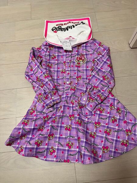 アースマジック ワンピース 女の子 長袖ワンピース 子供服
