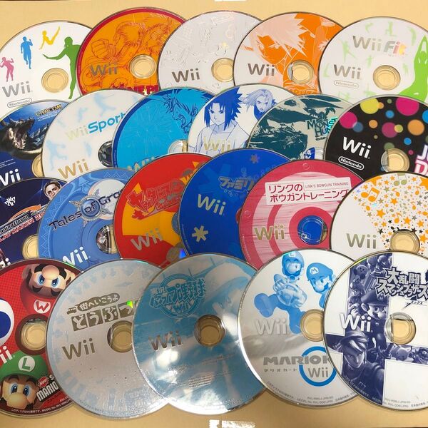 Wiiディスクのみ 22枚セット【A】