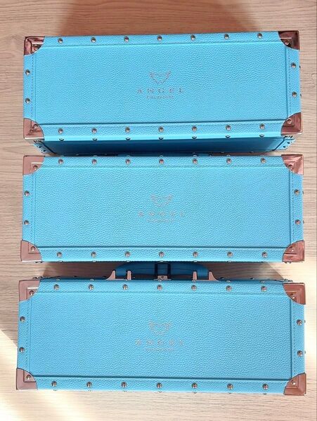 ANGEL エンジェル ヘイロー シャンパン 水色 青 ブルー 空箱 箱 セット