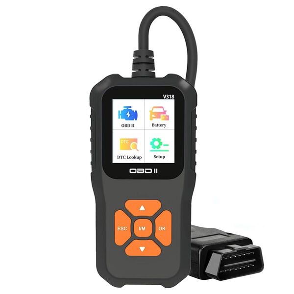 OBD2 診断機 車両故障診断機 自動車 スキャナー スキャンツール 故障コードの読み取り消去 多機能 高品質