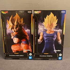 ドラゴンボールZ グランディスタ フィギュア 孫悟空 ベジータ スーパーサイヤ人2体セット