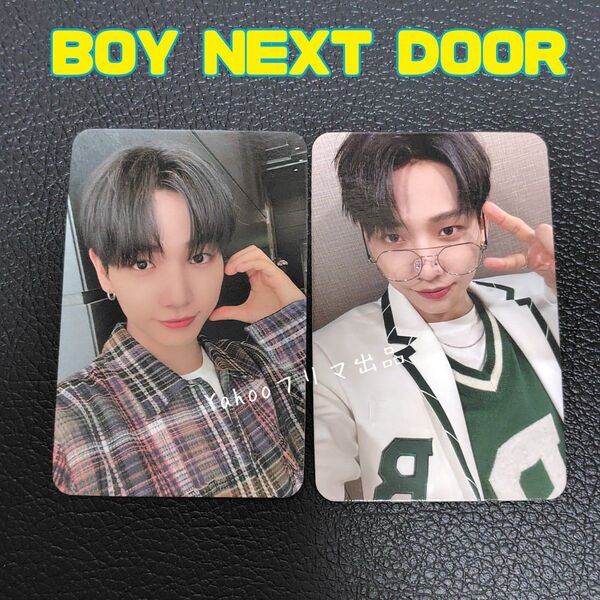 BOYNEXTDOOR WHO ジェヒョン DEAR MY MUSE DMM トレカ フォトカード 特典 ラキドロ