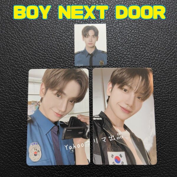 BOYNEXTDOOR ジェヒョン メンバーシップキット 2期 トレカ 証明写真 フォトカード ボネクド ボイネク BND