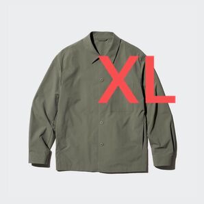 最終値下げ 感動シャツジャケット オリーブ カーキ XLサイズ