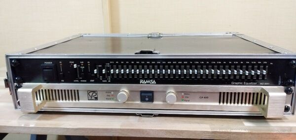 グラフィックイコライザーRAMSA WZ9311 可動品 1uラックマウント対応