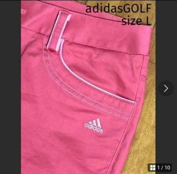 アディダスゴルフ ハーフパンツ L レディース ゴルフ adidas golf