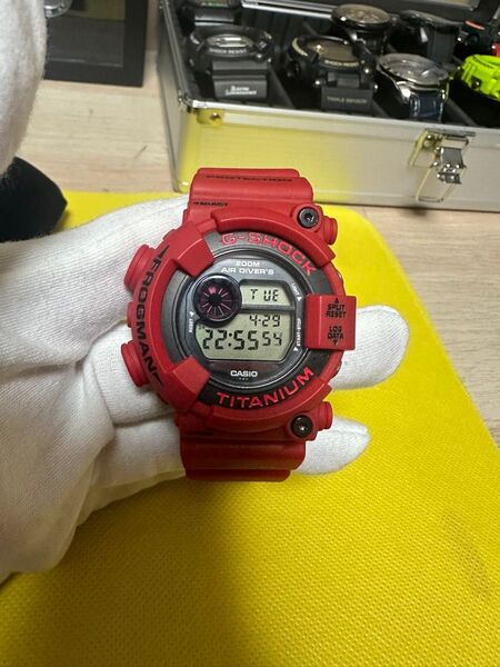 G-SHOCK フロッグマン 赤蛙 DW-8200F-4JR レッド